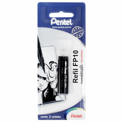 REFIL Pocket Brush Pentel caneta pincel